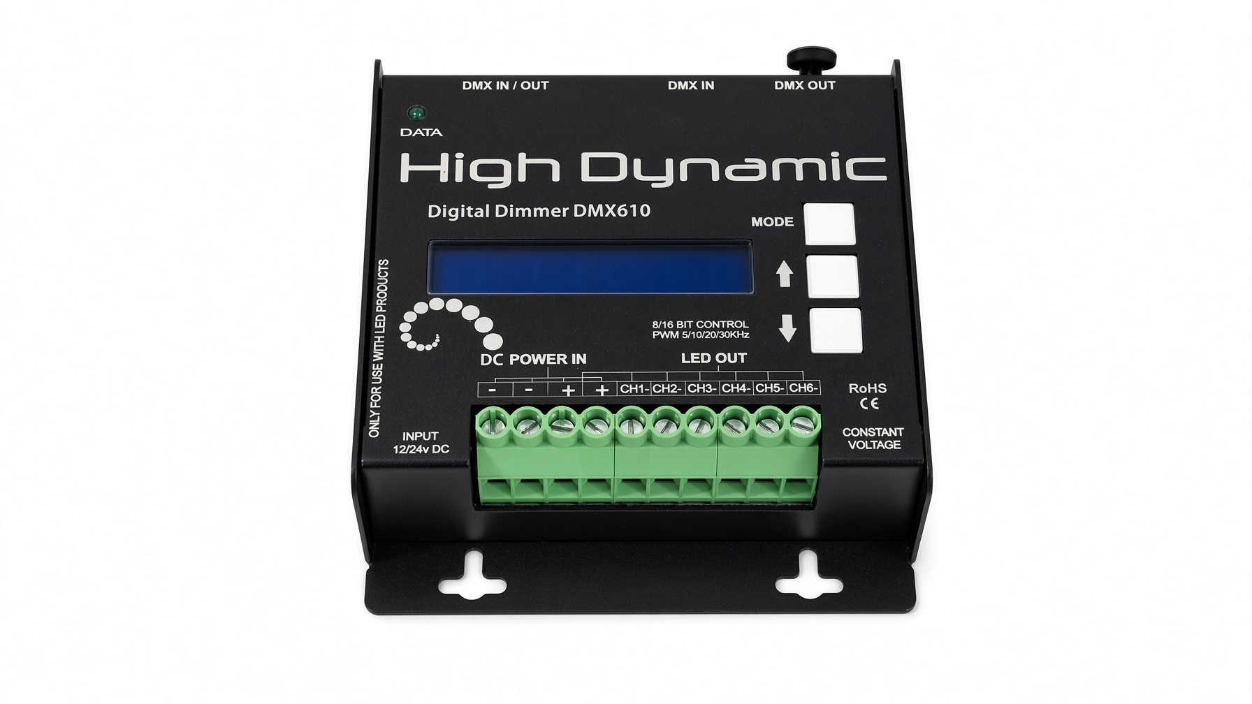 High Dynamic DMX610 digital dimmer controller